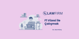 F1 Vizesi ile Çalışmak