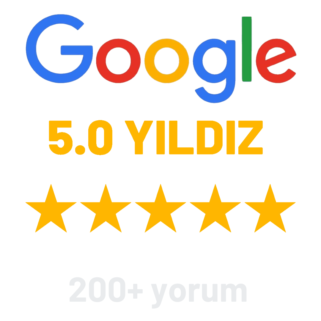 5 Yıldız 200 Mutlu Müşteri Yorumu